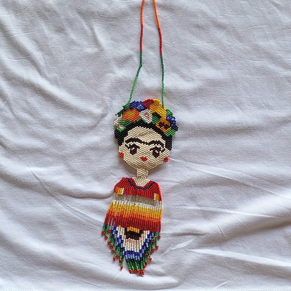 FRIDA Colorful Beaded Necklace
